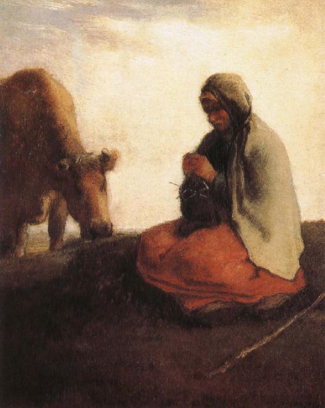 Jean Francois Millet Countrywoman Germany oil painting art